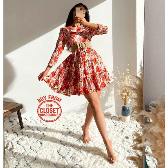 ZARA BLOGGER FAVE!!! Mini Dress with Ruffled Hem NWT LAST ONE!!! - Picture 15 of 16